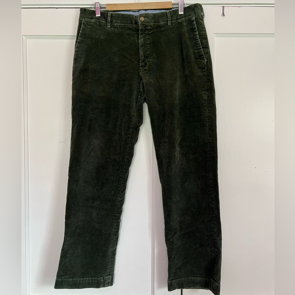 Polo Ralph Lauren Classic Fit Corduroy Pants in Green